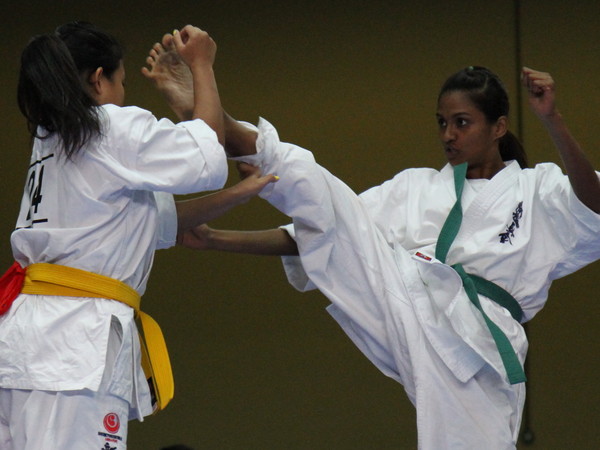 Women competitors did their best to match the excitement of the Men’s category